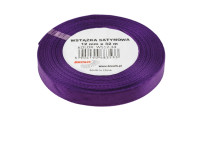 Wstążka satynowa 12mmx32m fioletowa Brewis